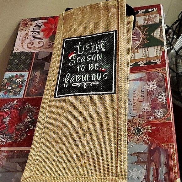 Wine Bag Filled with Goodies For Christmas - Picture 8 of 10